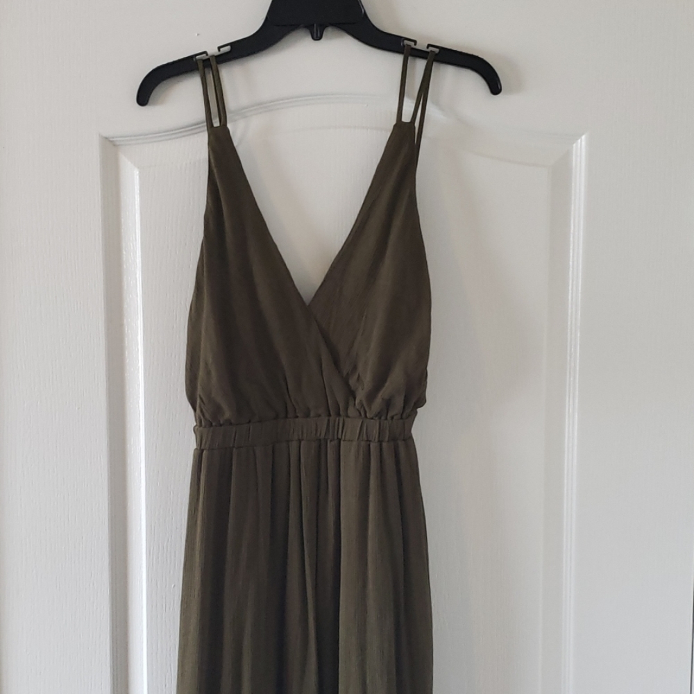 NWT Olive Green Maxi Dress